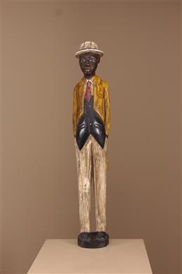 Colon Baule - Décoration africaine - Art africain traditionnel