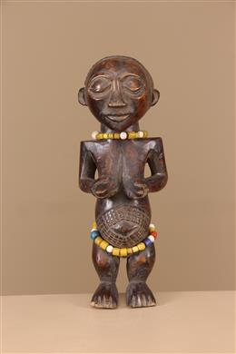 Statuette Luba - Décoration africaine - Art africain traditionnel