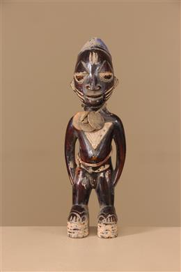 Statuette Yoruba - Décoration africaine - Art africain traditionnel